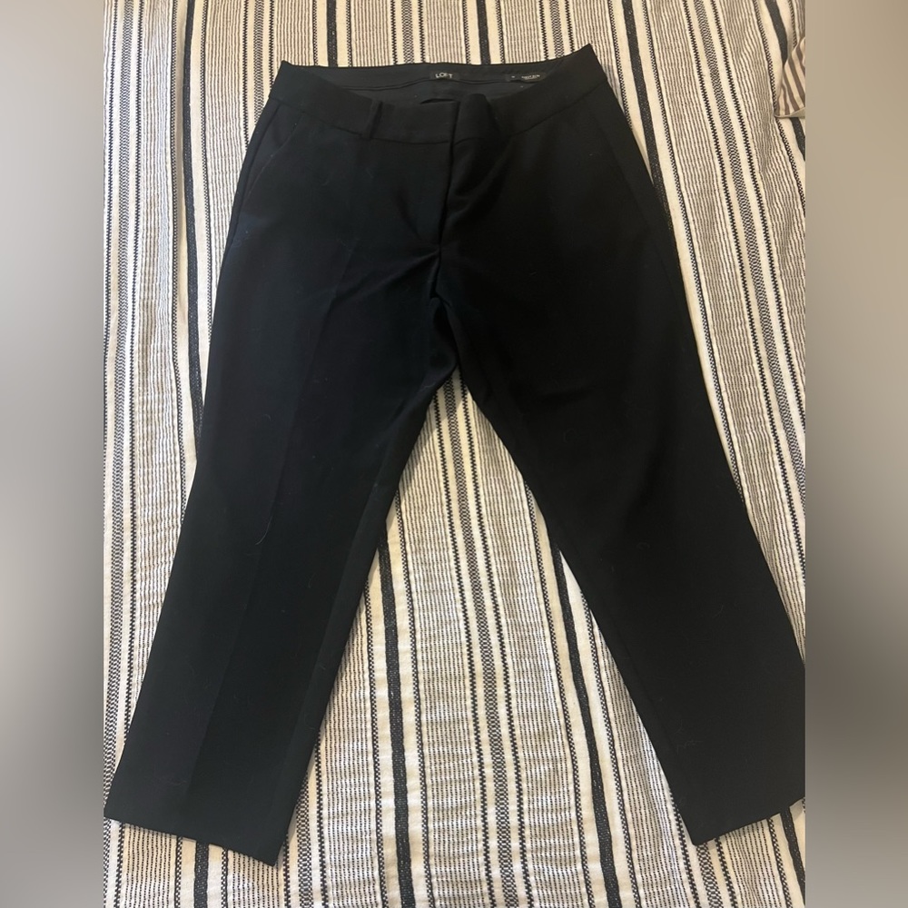 EUC Loft Black Dress Pants
